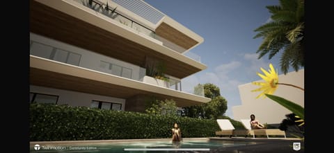 Property building, Swimming pool