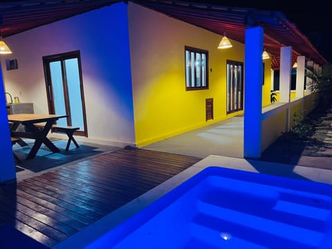 Night, Pool view