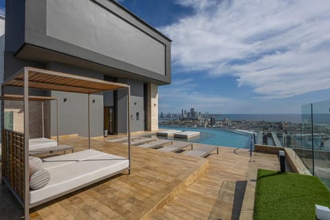 Property building, Day, View (from property/room), Balcony/Terrace, Pool view