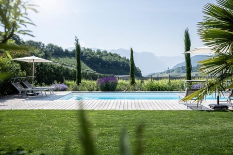 Property building, Living room, Swimming pool