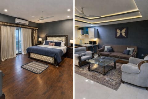 Living room, Bedroom