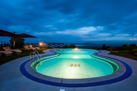 Night, Swimming pool