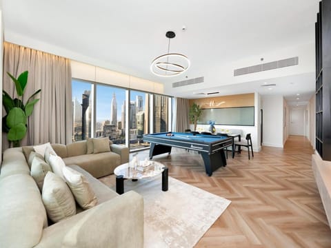RoyalVista 22 - 4BR with Pool Table at Downtown Views II - Burj Khalifa View Apartment in Dubai
