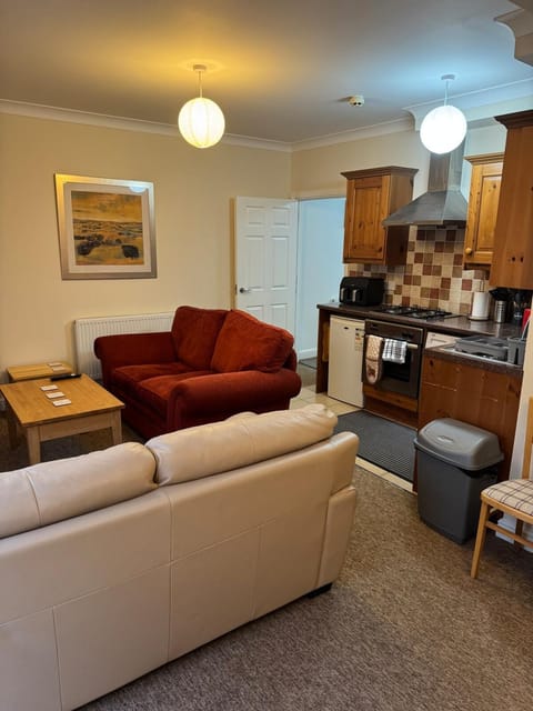 Kitchen or kitchenette, Living room, Seating area, oven, pet friendly, stove