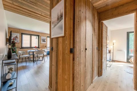 Lara Megeve Jaillet proche du village Parking Apartment in Combloux