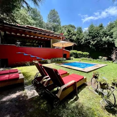 Casa Valhalla, private oasis in Valle House in State of Mexico