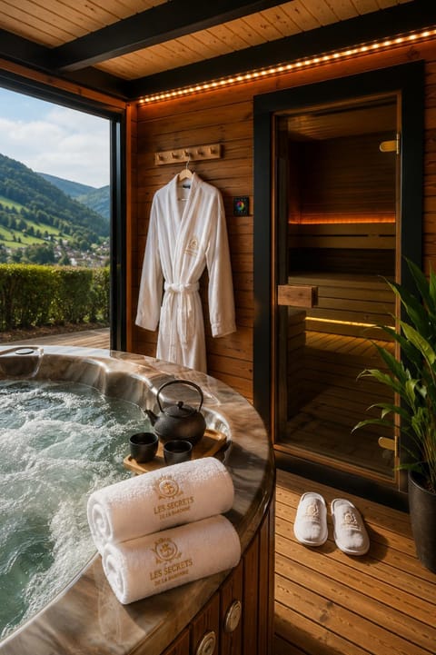 Natural landscape, Hot Tub, Sauna, Mountain view