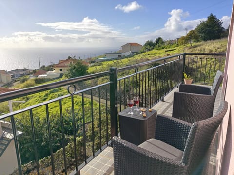 Natural landscape, View (from property/room), Balcony/Terrace, Sea view