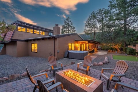 Close To Trails with Hot Tub Putting Green Fire Pit House in Sedona