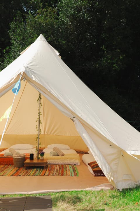 Bed, Natural landscape, Bedroom