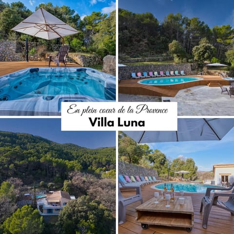 Villa au cœur de la Provence avec piscine et Jacuzzi Villa in French Riviera