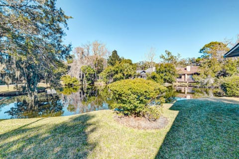 Property building, Garden view