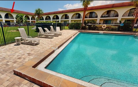 Property building, Day, Swimming pool, Swimming pool, sunbed