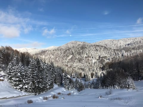 Day, Natural landscape, Winter, Mountain view