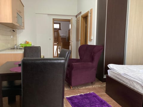 Bed, Kitchen or kitchenette, Living room, Photo of the whole room, Seating area, Dining area, Bedroom