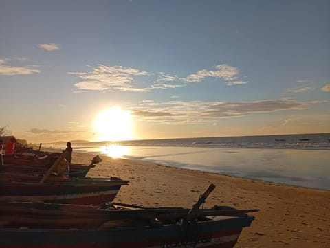 Day, Natural landscape, Beach, Sea view, Sunset