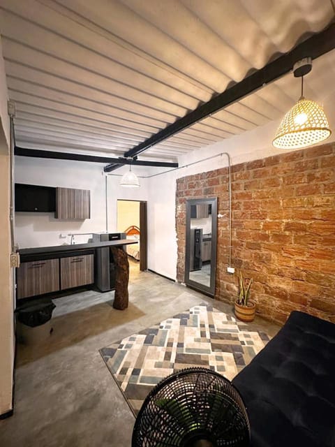 Kitchen or kitchenette, Living room