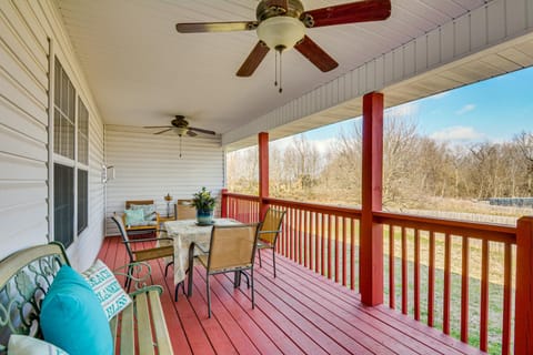 Springfield Area Retreat! Family Home with Yard House in Ozark Mountains