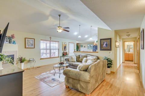 Springfield Area Retreat! Family Home with Yard House in Ozark Mountains