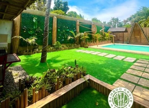Patio, Day, Garden, Garden, Garden view, Pool view, Swimming pool, sunbed