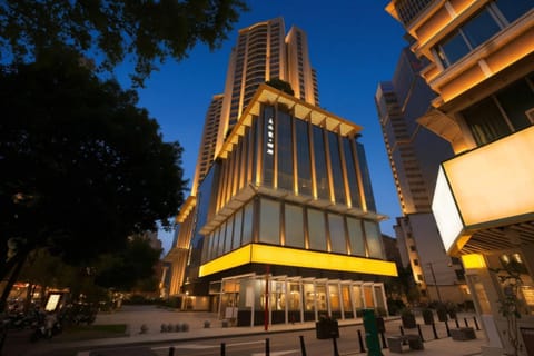 Property building, Night