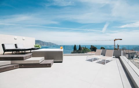Patio, Hot Tub, Hot Tub, View (from property/room), Balcony/Terrace, Sea view