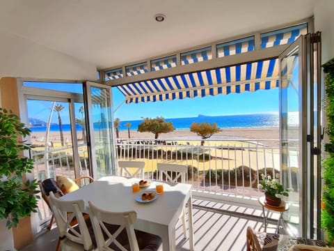 View (from property/room), Balcony/Terrace, Beach, Landmark view, Sea view
