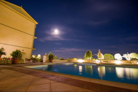 Property building, Pool view, Swimming pool
