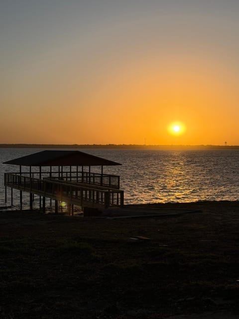 Property building, Natural landscape, Sunrise