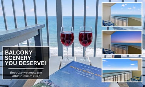 Oceanfront Bay Watch 1BR with Resort Amenities 1707 Apartment hotel in Atlantic Beach