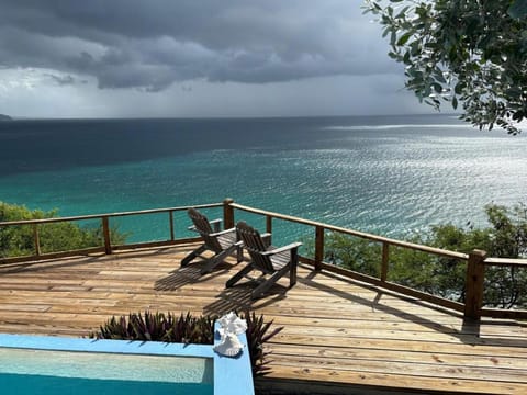 Property building, Balcony/Terrace, Sea view, Swimming pool