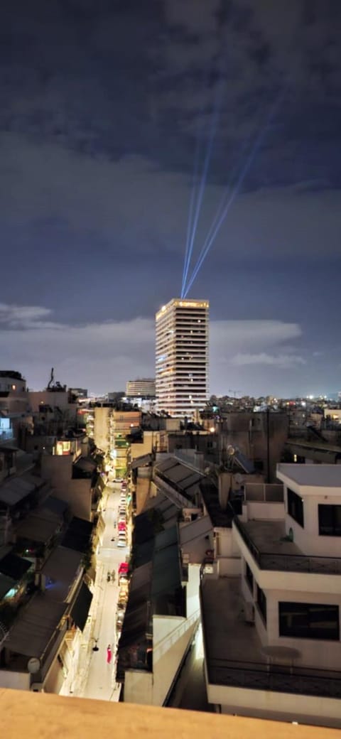 View (from property/room), Balcony/Terrace, City view