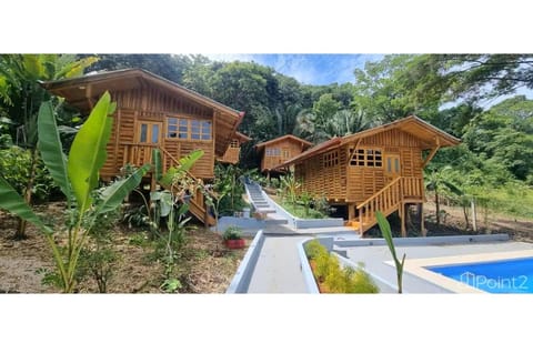 Property building, Spring, Natural landscape, Garden, Garden view, Pool view, Swimming pool