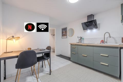 Studio élégant en RDC, confort et simplicité Apartment in Torcy