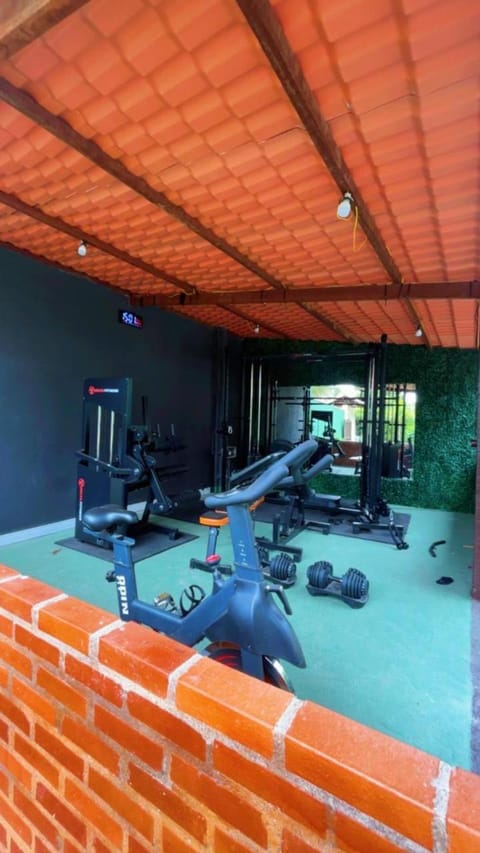 Recanto Viva Paraíso em Saquarema Academia particular - piscina - churrasqueira - lareira e lago House in Saquarema