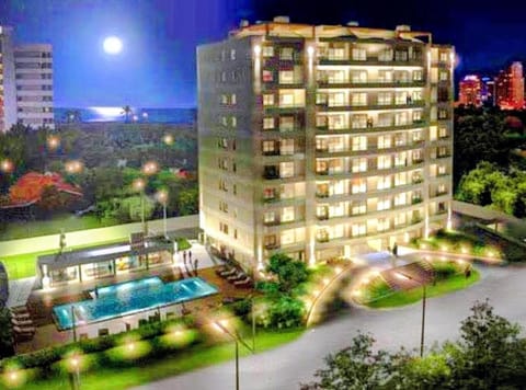 Property building, Off site, Night