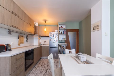 Kitchen or kitchenette, Dining area, oven