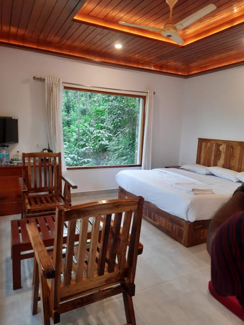 Bed, TV and multimedia, Bedroom