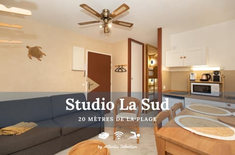 Property logo or sign, Kitchen or kitchenette, Living room, Dining area