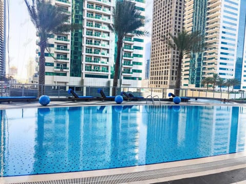 Pool view, Swimming pool, sunbed
