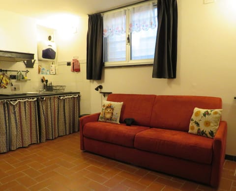 Kitchen or kitchenette, Living room