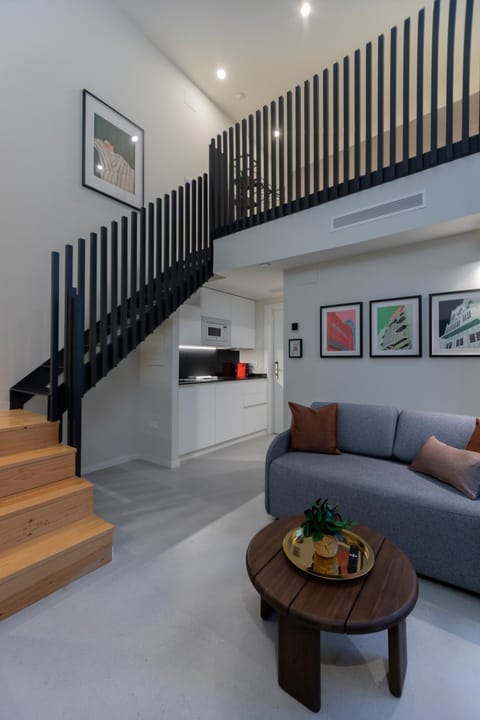 Kitchen or kitchenette, Living room, Photo of the whole room