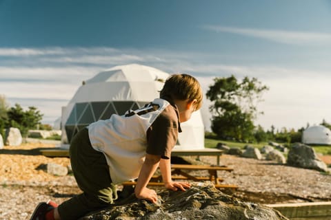 Ferncrest Acadia Luxury tent in Sedgwick