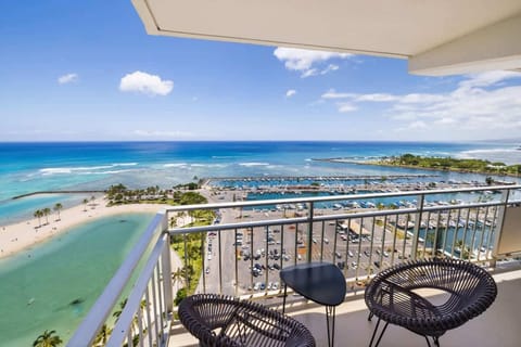 View (from property/room), Balcony/Terrace, Beach, Sea view