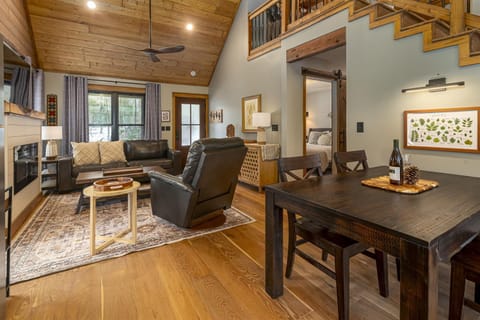 Modern 2BR Cabin w Hot Tub Near Carbondale Cabin in Makanda Township