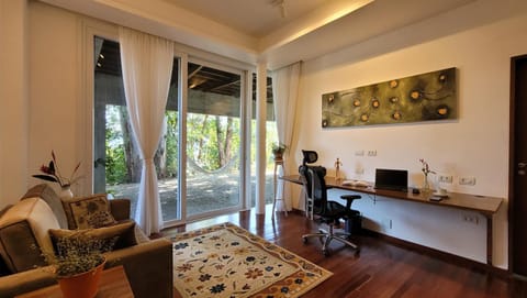 Living room, Business facilities