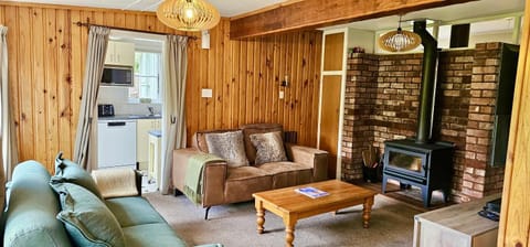 Kitchen or kitchenette, Living room, Seating area