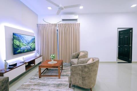 Living room, air conditioner