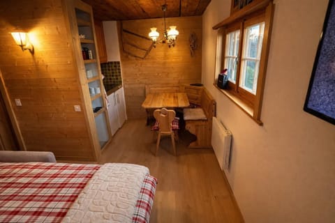 Bed, TV and multimedia, Living room, Photo of the whole room, Seating area, Dining area, Bedroom