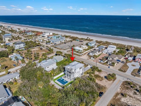 Seaclusion l Luxury l Heated Pool l Beach House in Vilano Beach